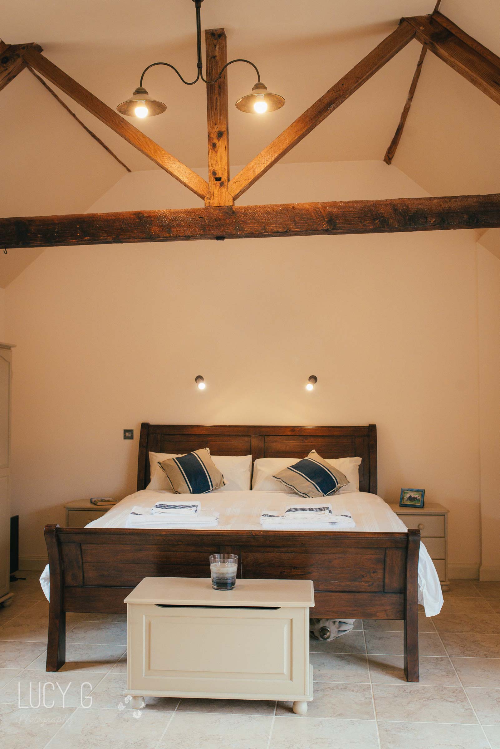 Lower House Barn bedroom