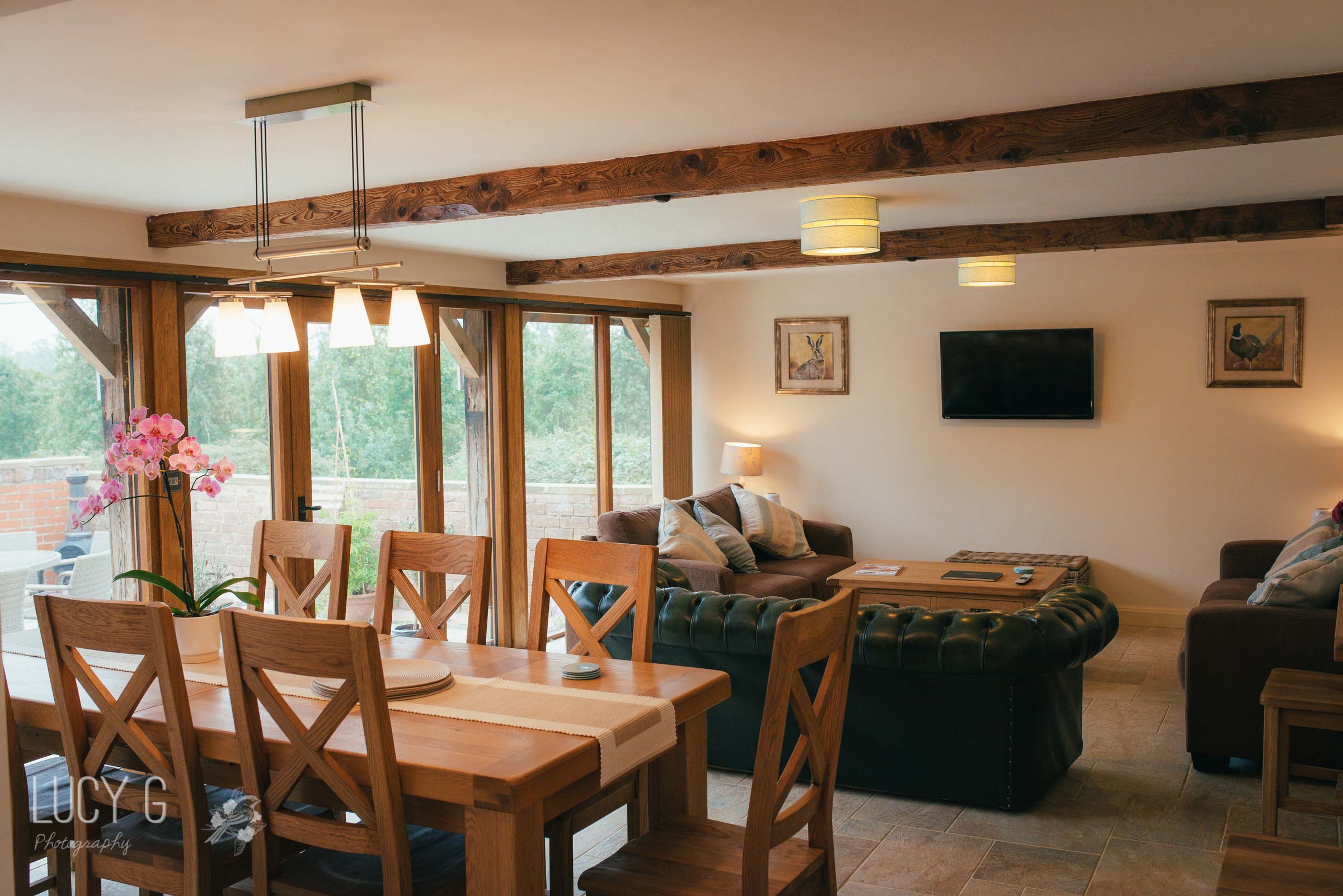 Lower House Barn living room