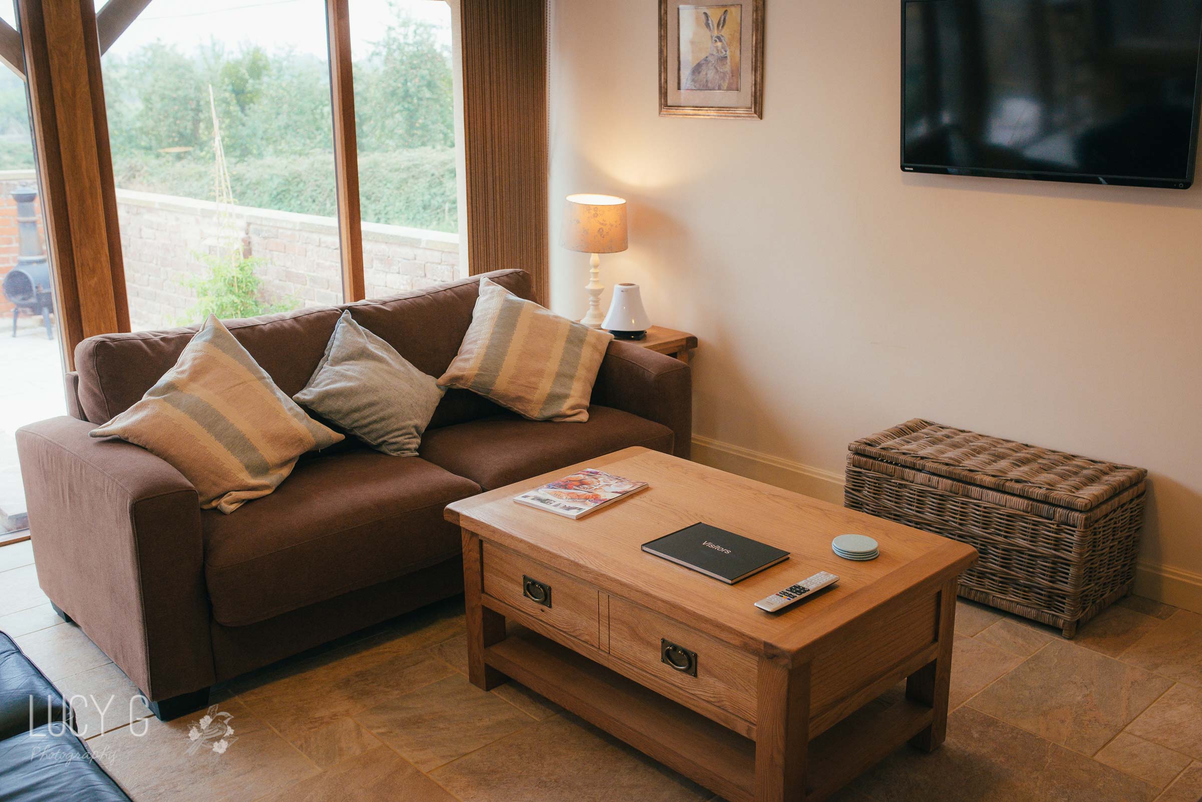 Lower House Barn living area